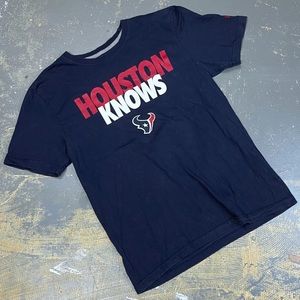 Nike Houston Texans Knows Shirt 430425-41L Large NFL Football